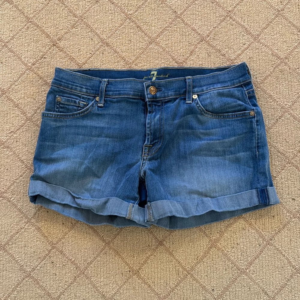 7 for all mankind Jean shorts